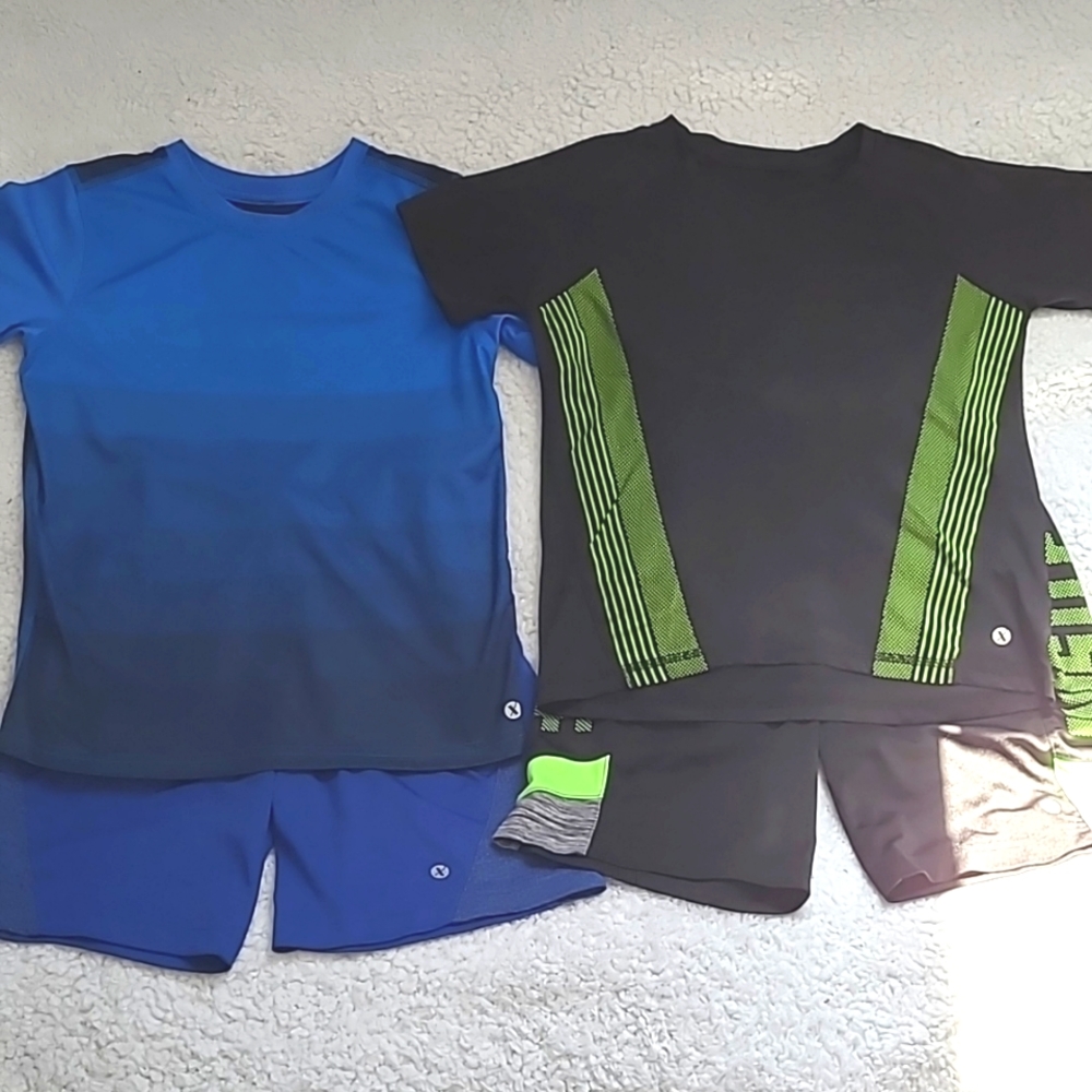 Boys Bundle of Activewear Sets of Shirt &Shorts  Size 8
